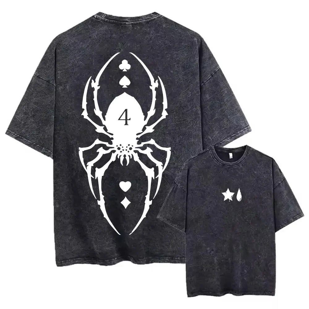 Harajuku Anime Washed Tee