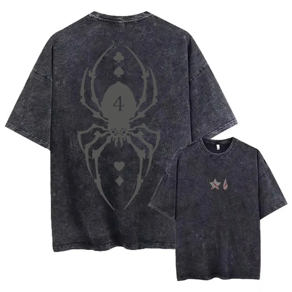 Harajuku Anime Washed Tee