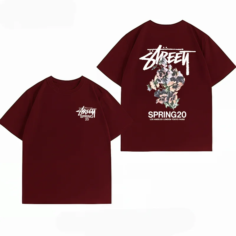 Retro Floral Street Tee