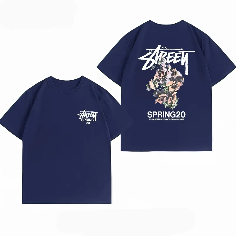 Retro Floral Street Tee