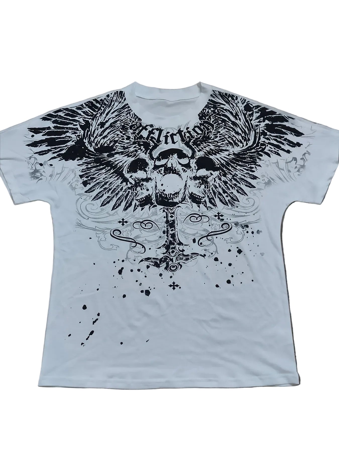 3D Skull Print Tee