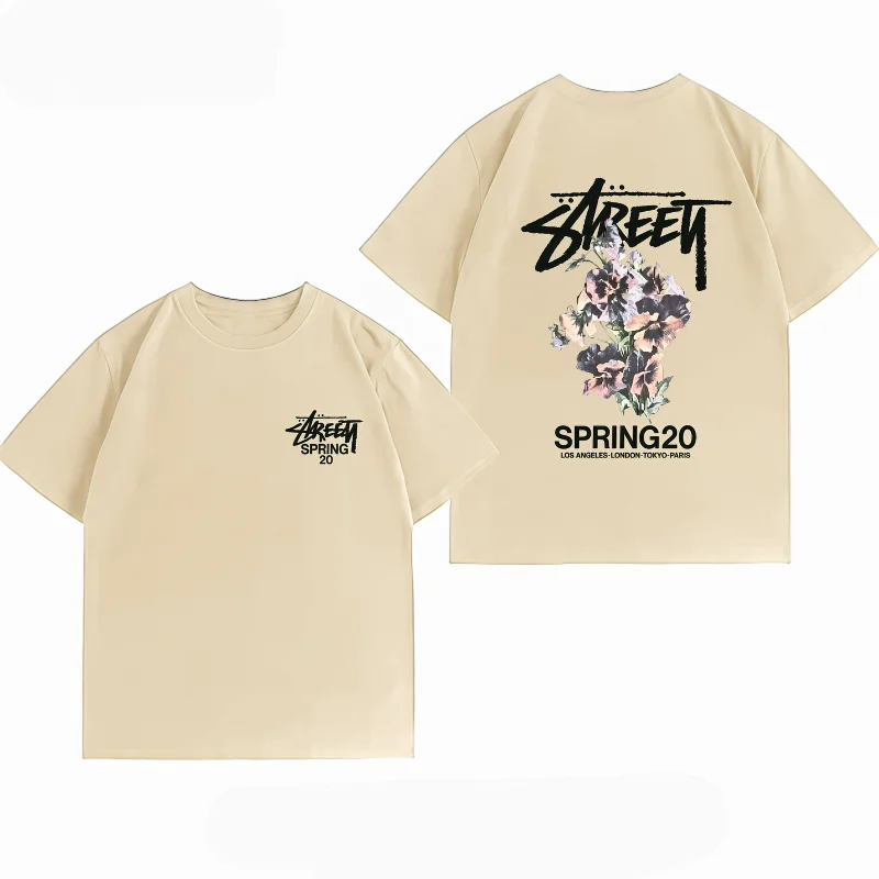 Retro Floral Street Tee