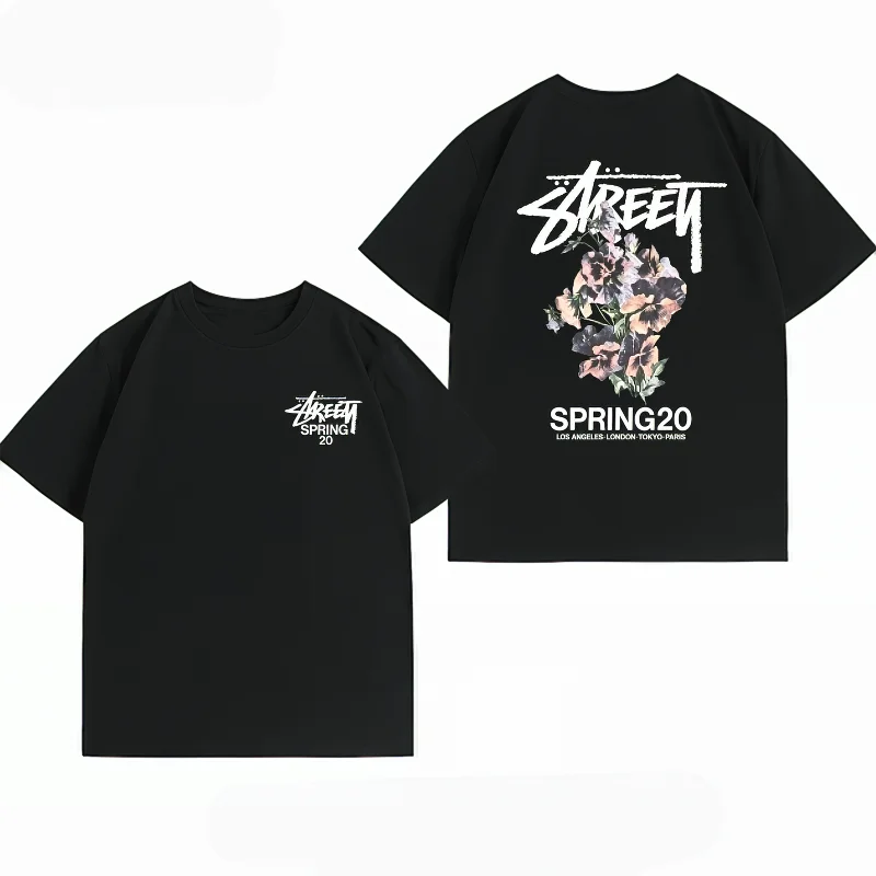 Retro Floral Street Tee