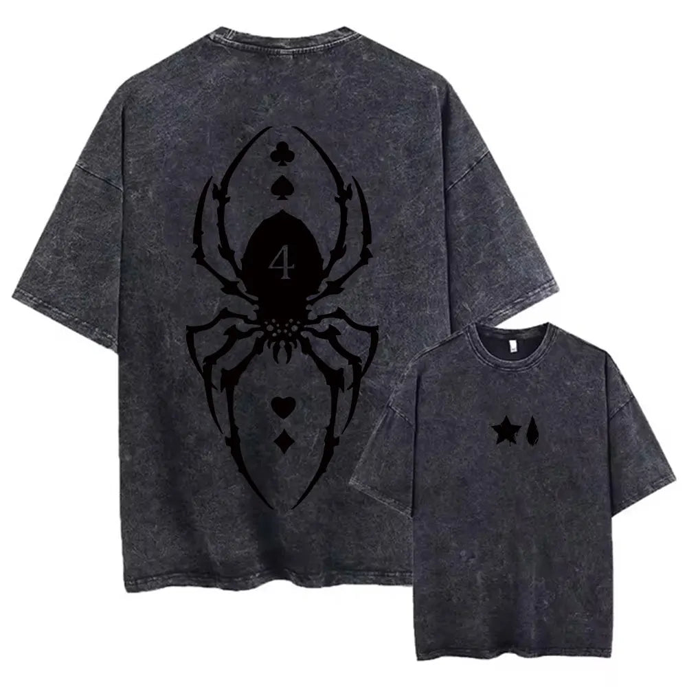 Harajuku Anime Washed Tee