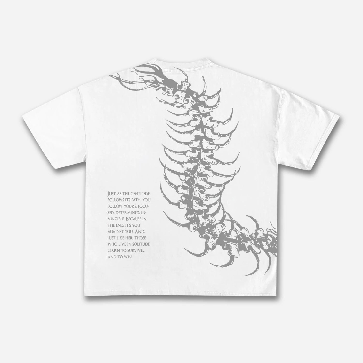 Dark Centipede Skeletal Tee
